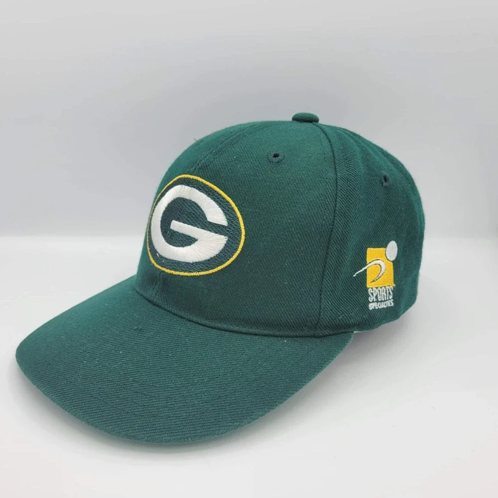 Green Bay Packers Vintage 90s Sports Specialties YOUTH Snapback Hat